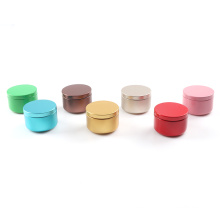 50ml color candle tin jars tea tin